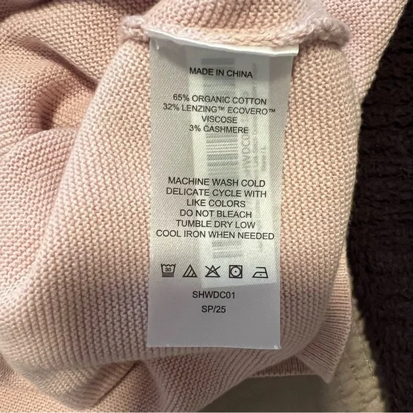 Quince Soft Pink Knit Sweater - Picture 3 of 5